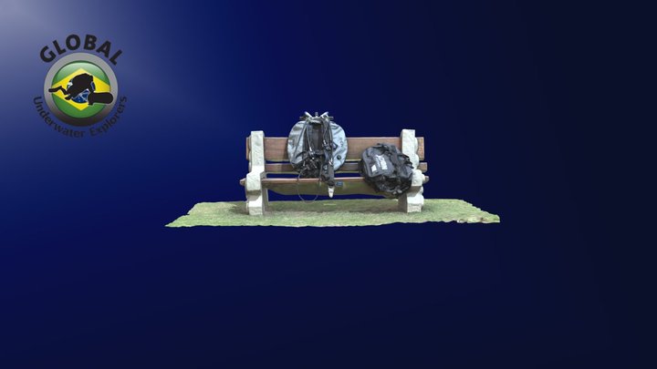 Diving gear 3D Model