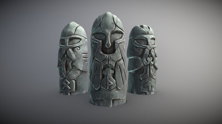 Totems 3D Model