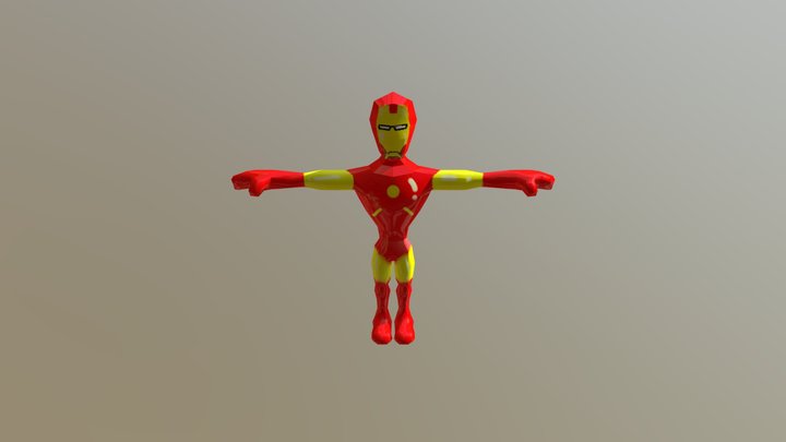 1075448035 鋼鐵人 角色 3D Model