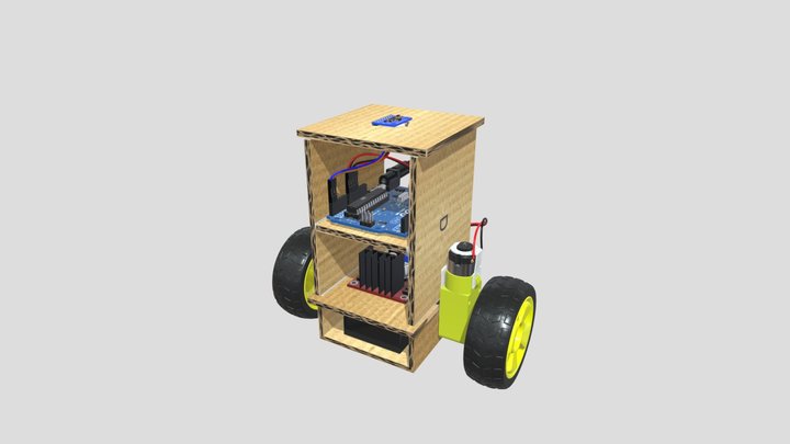 Aula 35 - Robô Equilibrista – Kostenloses 3D-Modell STL