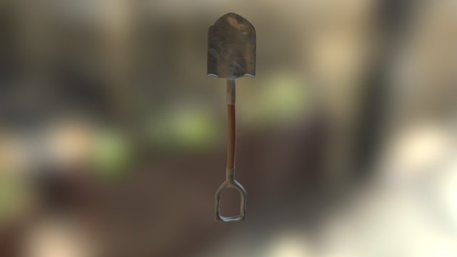 Western Shovel 3D Model