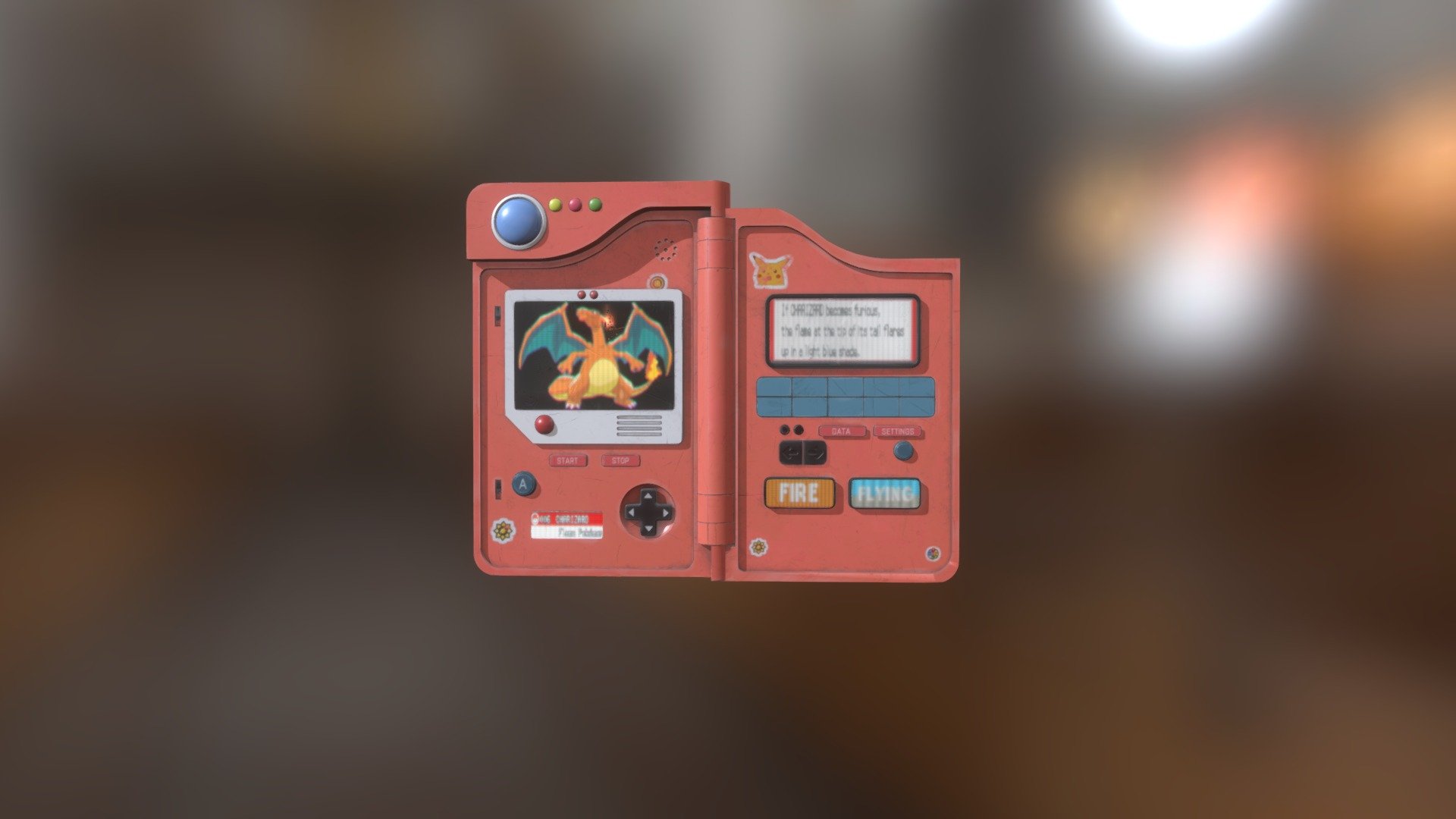 3D file POKEDEX KALOS (6 GENERATION) 🐉・3D printable model to