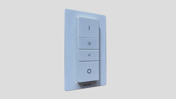 Philips Hue Dimmer Switch 3D Model