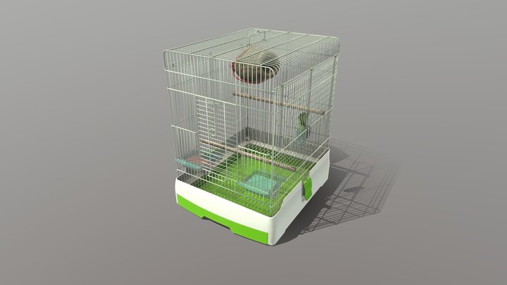 Birdcage[鳥かご] 3D Model