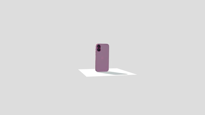 IPHONE 16 PLUS 3D MODEL 3D Model