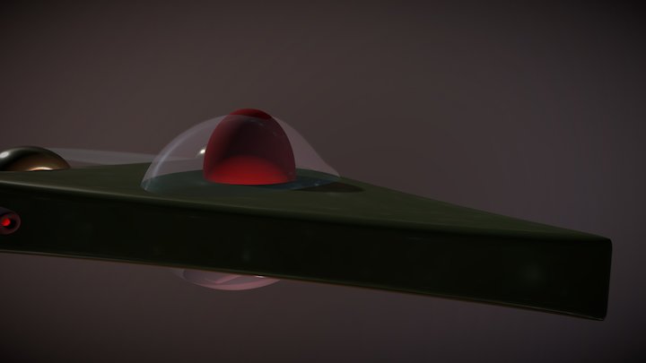 Illuminati Fighter 3D Model