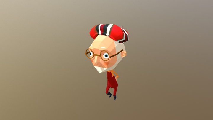 Mr Giraumon 3D Model