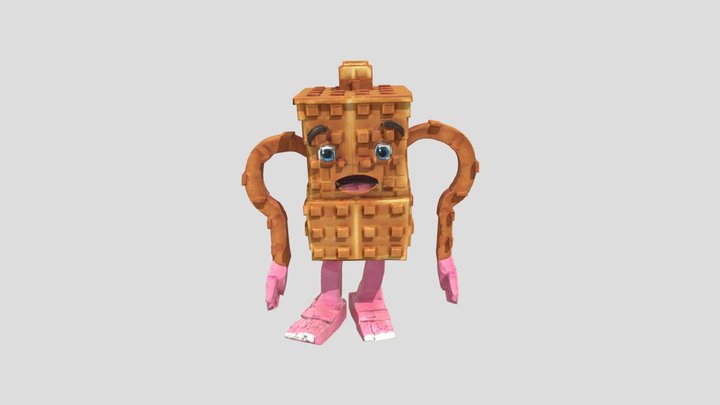 Ta Ta Ta Sahur (Steal a Brainrot) 3D Model