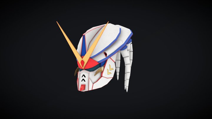 Predator X Gundam 3D Model