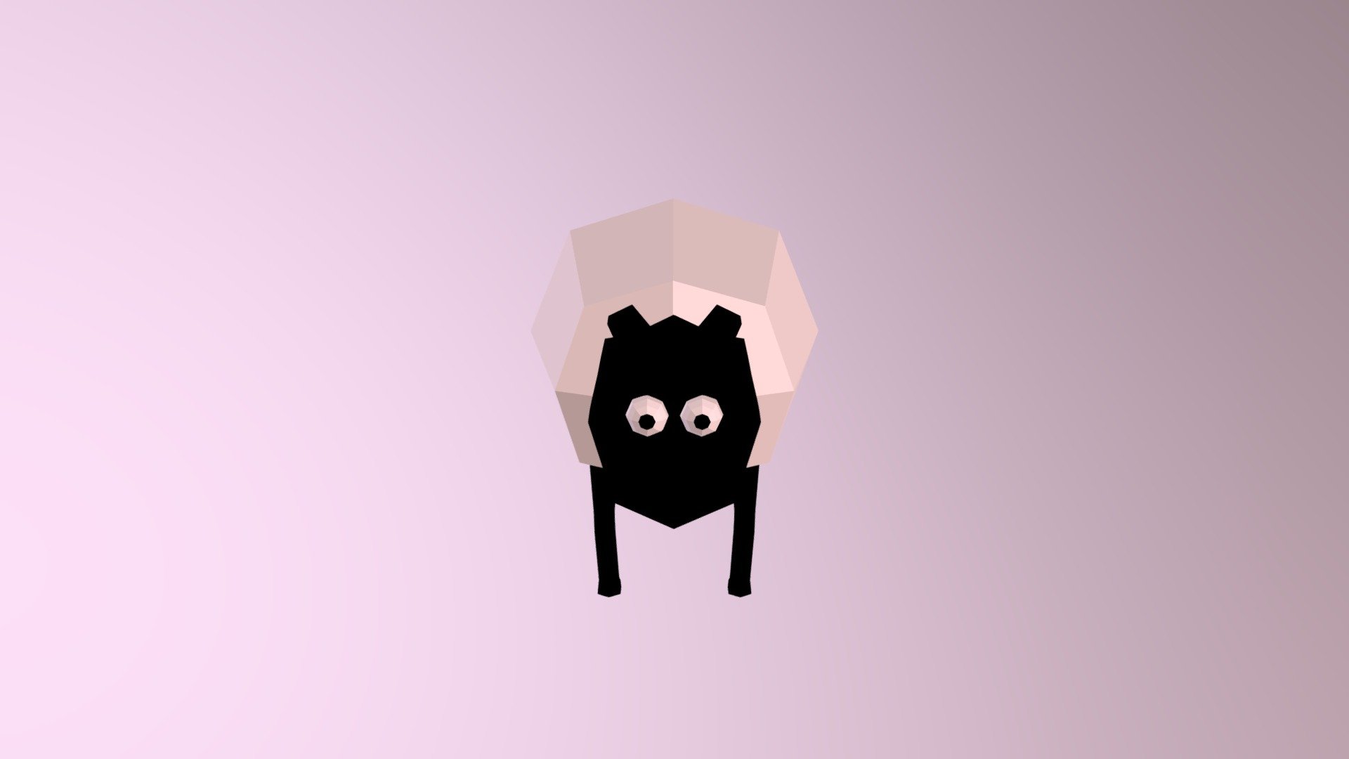 Low-poly Sheep