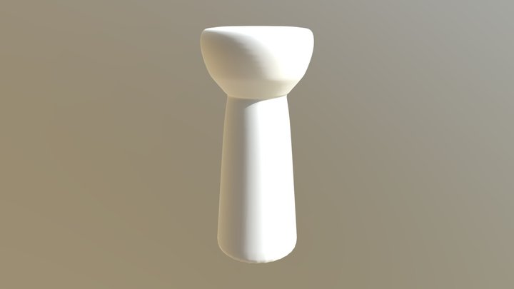 Latte Stone 3D Model