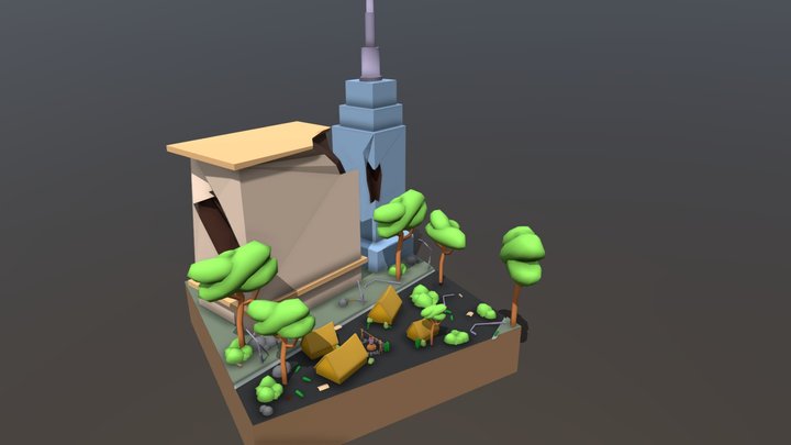 GA1: Simple Scene 3D Model
