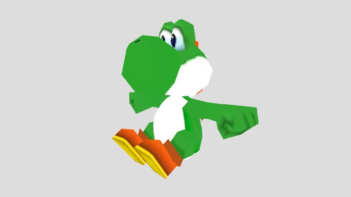 Mario Kart 7 - Yoshi – Modello 3D gratuito STL