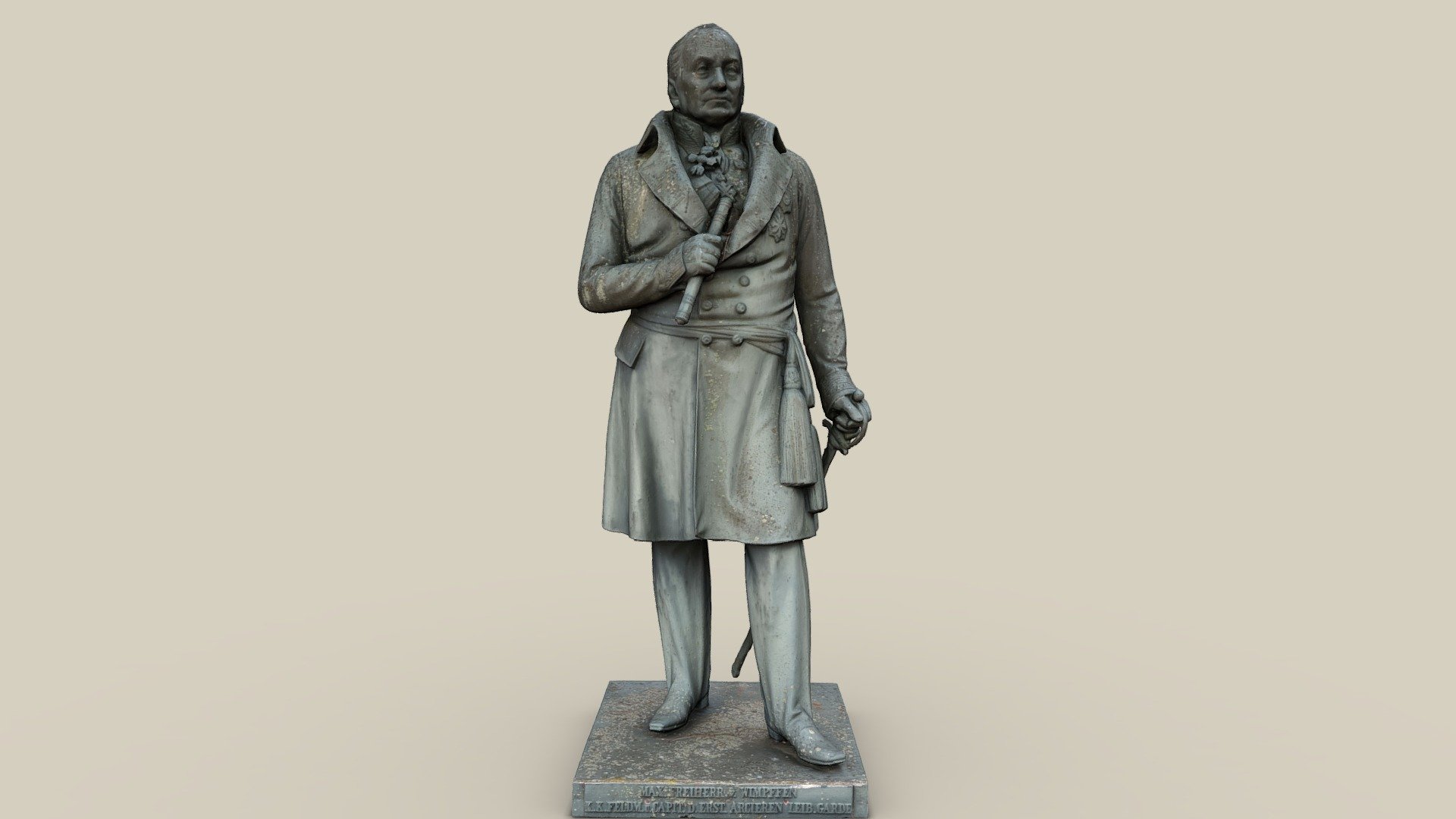 Maximilian von Wimpffen — Sketchfab embed 3D viewer