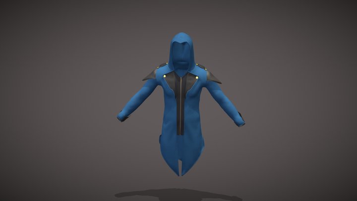 assassin's cloak 3D Model
