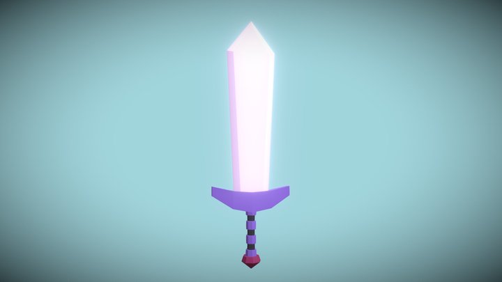 Espado Lowpolly 3D Model