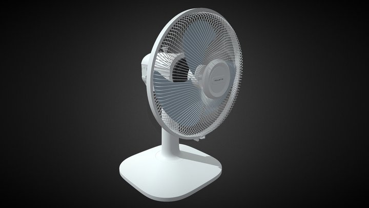Table_fan 3D Model