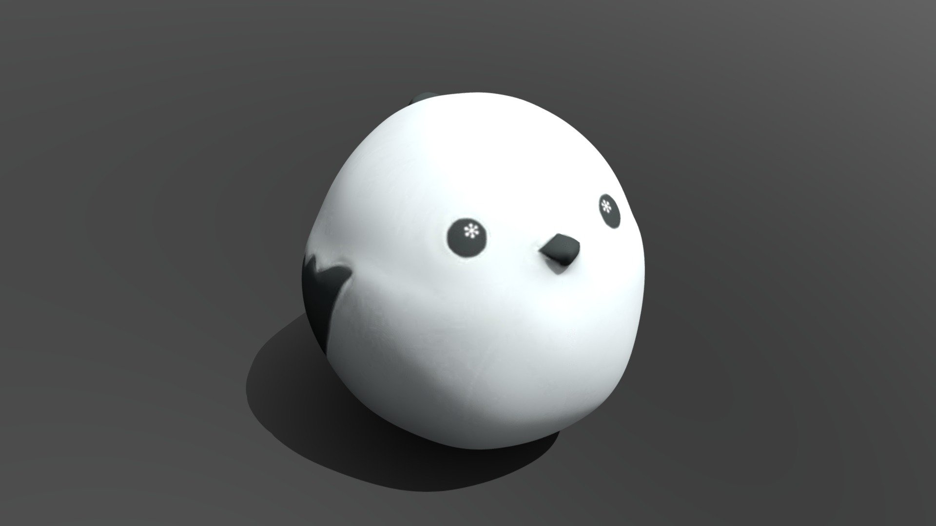 シマエナガ220㎜ - 3D model by alphazoukei [92a1beb] - Sketchfab