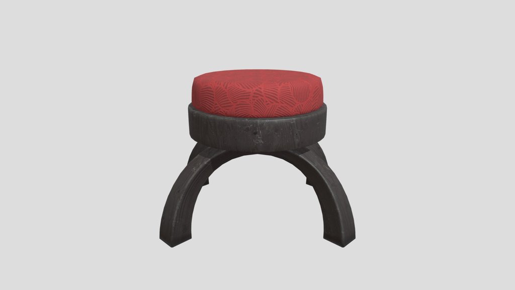 Wenge Stool