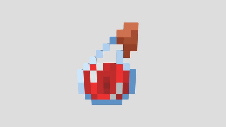 red potion 3D Model