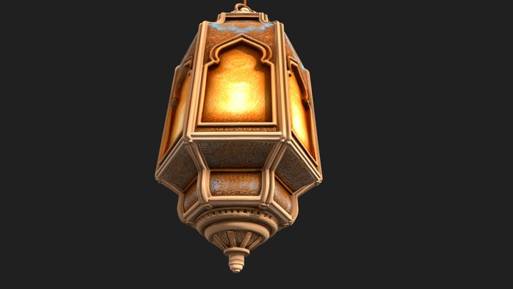 Oriental Lantern – Stylized Decorative Lamp