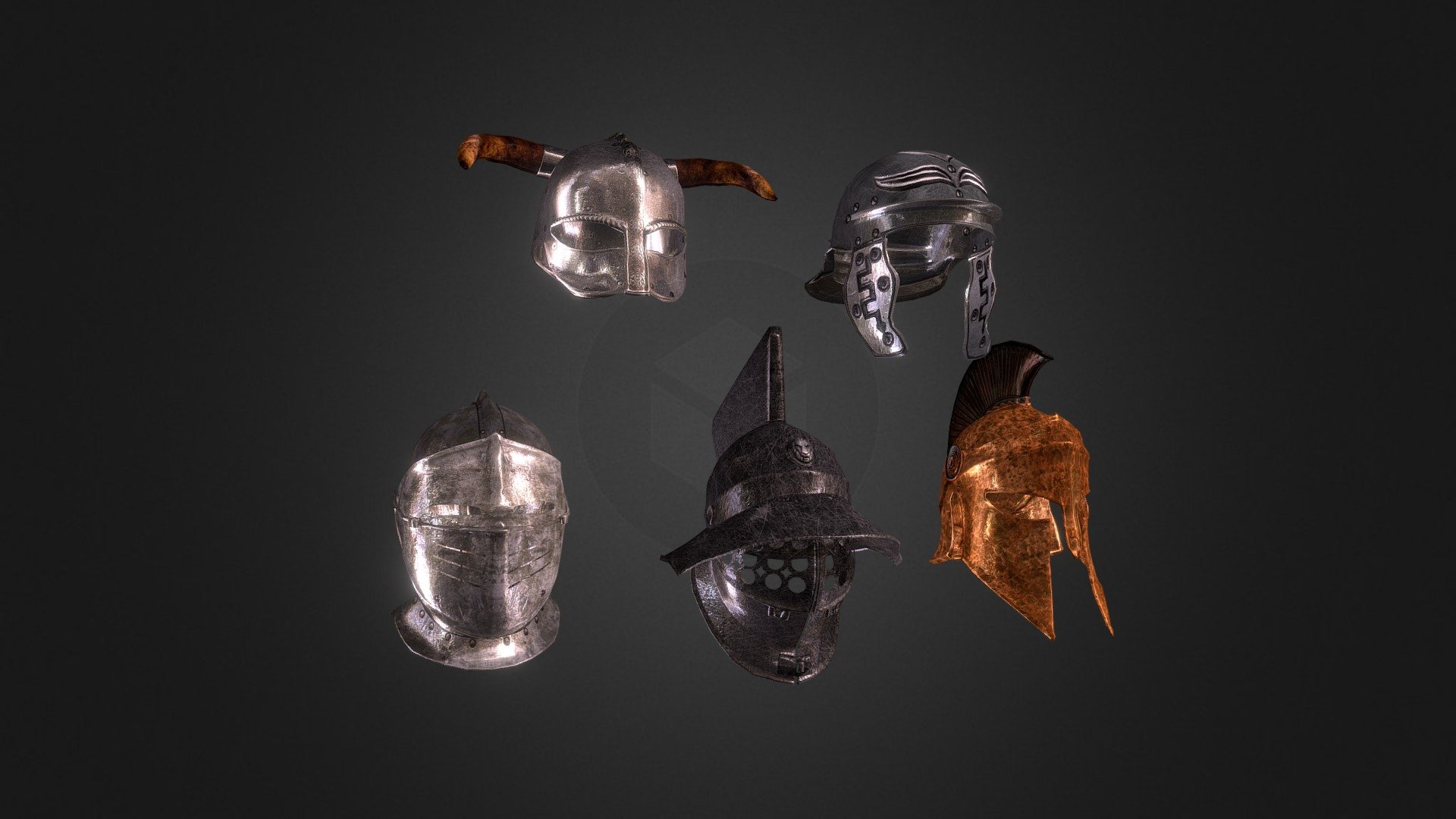 Medieval Helmet Colection