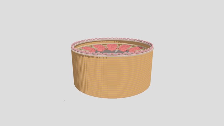 Gladiator Style Arena 3D Model