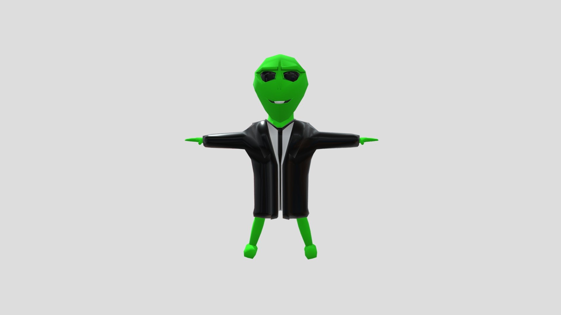 BusinessAlien - 3D model by natanaellunac [92a6f2d] - Sketchfab
