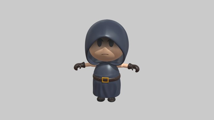 Character_Host 3D Model