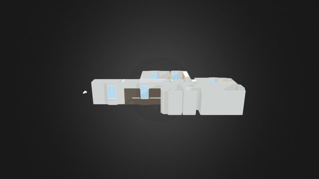 Casa semi def_02 3D Model