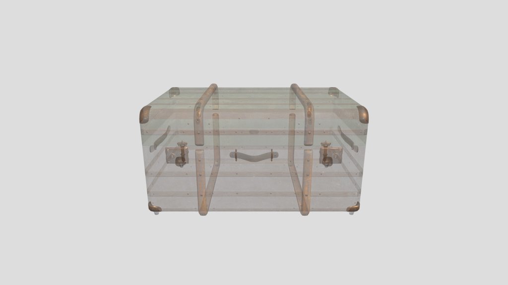 Luxury Steamer Trunk Leather