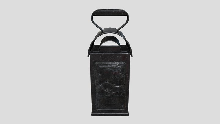 Old Stable Lantern 3D Model