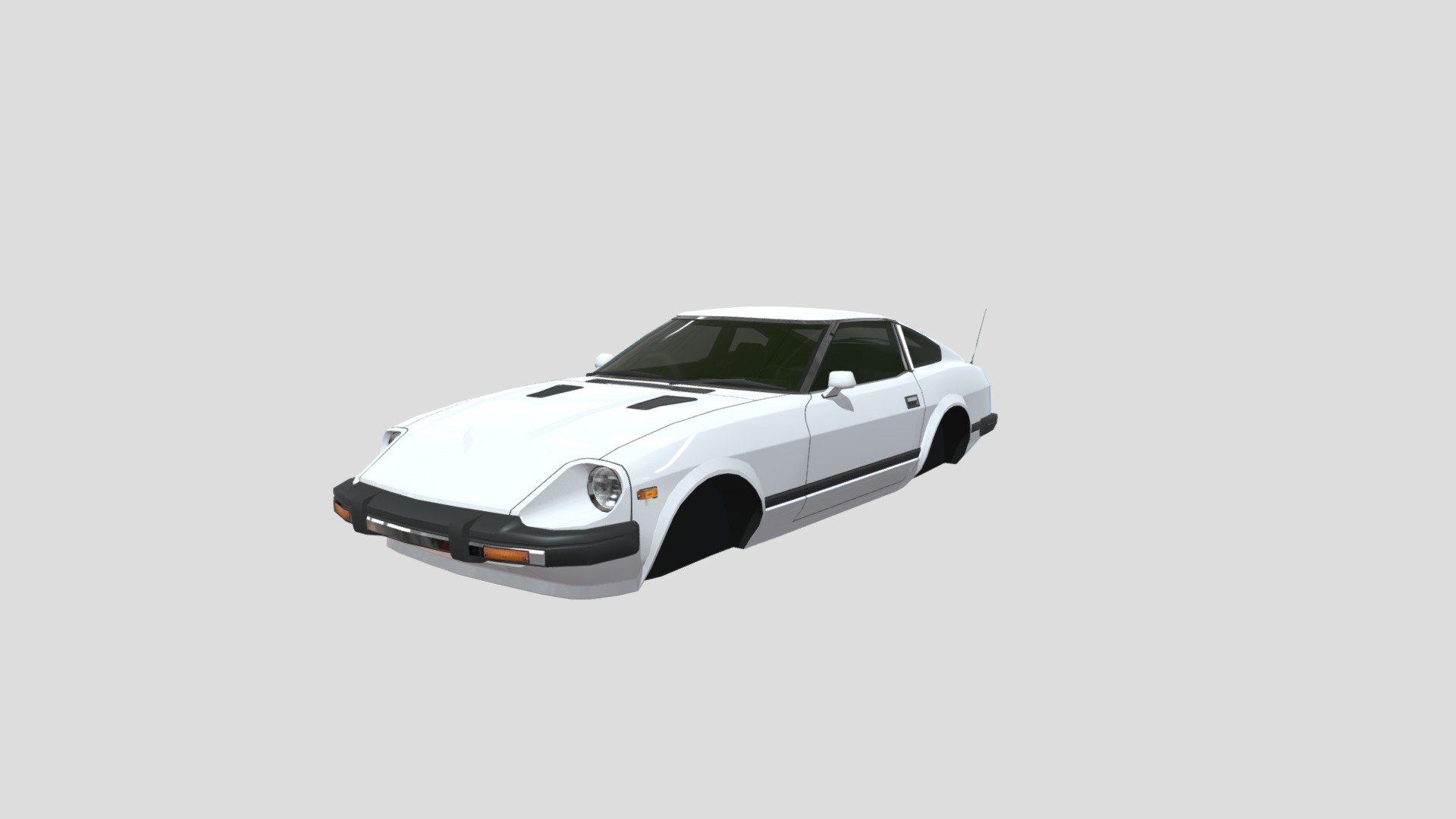 Nissan Fairlady/Datsun S130 *WITHOUT WHEELS* - Download Free 3D 