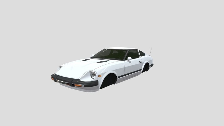 Nissan Fairlady/Datsun S130 *WITHOUT WHEELS* 3D Model