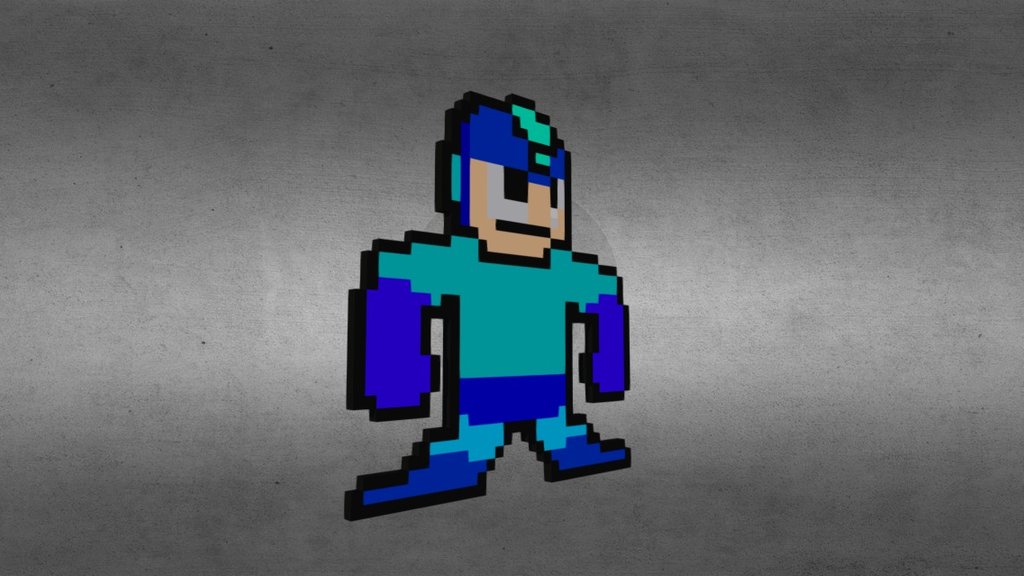 Rockman (8-bit Voxel)