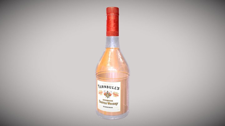 Bottle Whisy - One Material – Gratis 3D-model STL