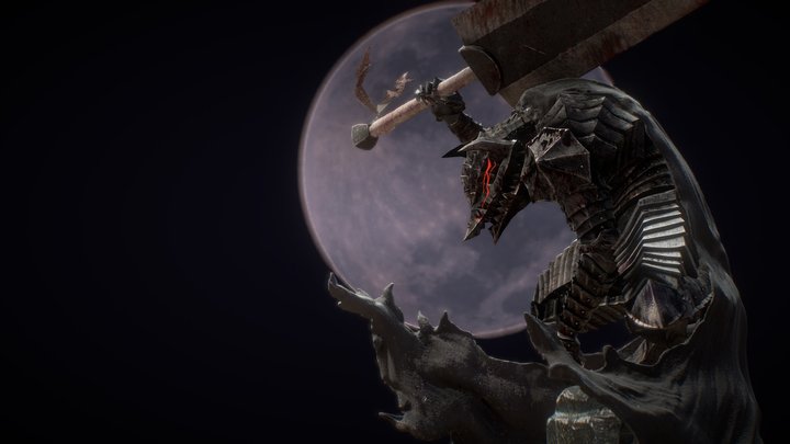 ”Berserker Armor”「狂戦士の甲冑」 3D Model