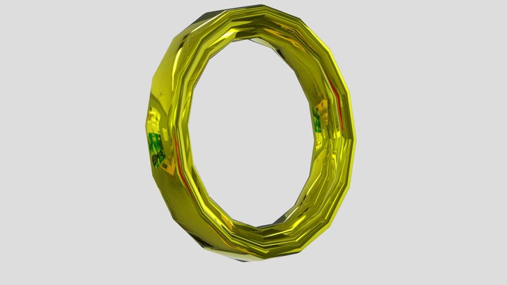 sonic ring 3D Model