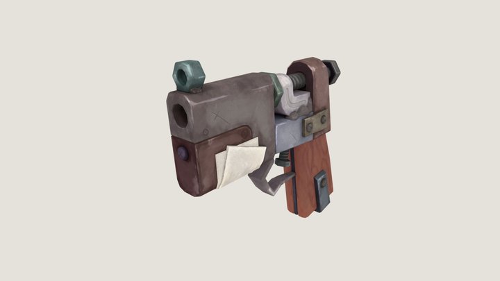 Pistol 3D Model
