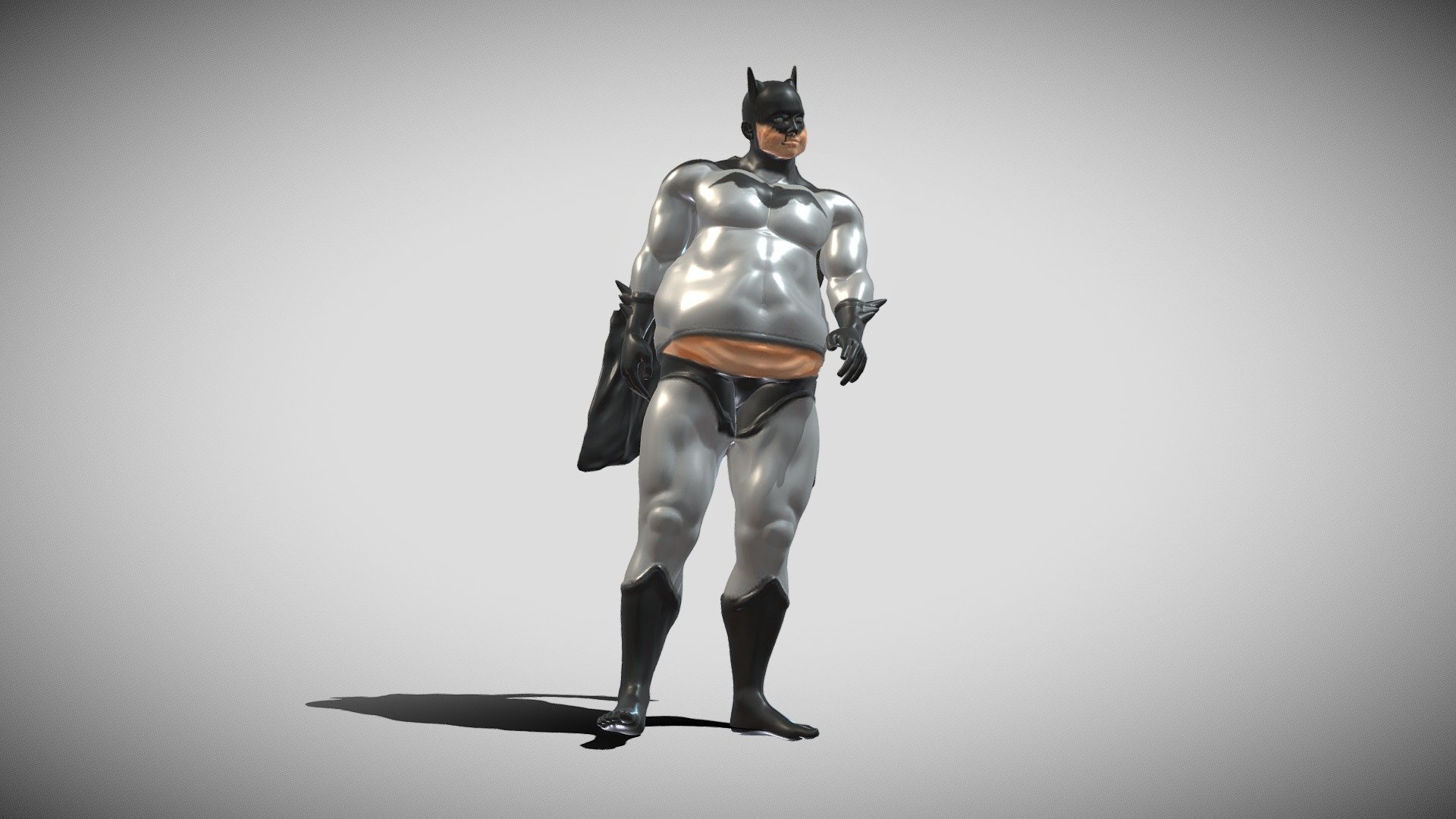 Batman post party drunk - Buy Royalty Free 3D model by antoniorafanelli  (@antoniorafanelli) [92ac8fe]