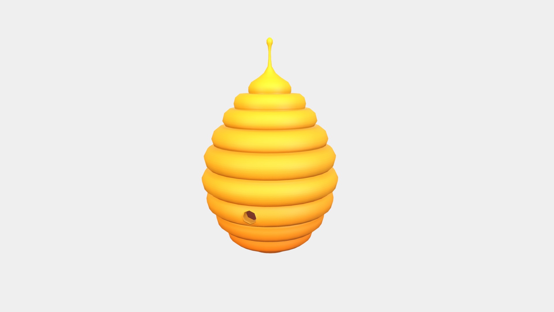 3D model Hive - This is a 3D model of the Hive. The 3D model is about chart.