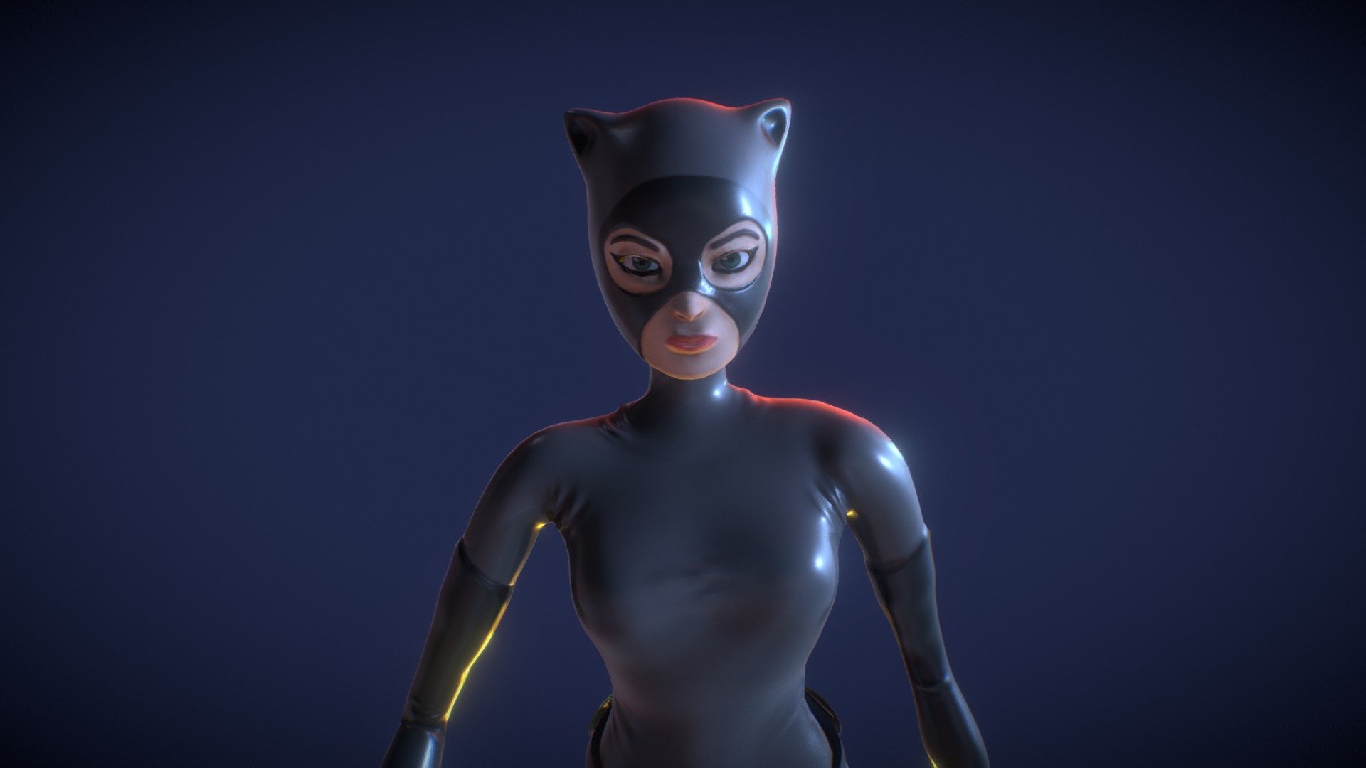 Catwoman - 3D model by knight00 [92af63c] - Sketchfab