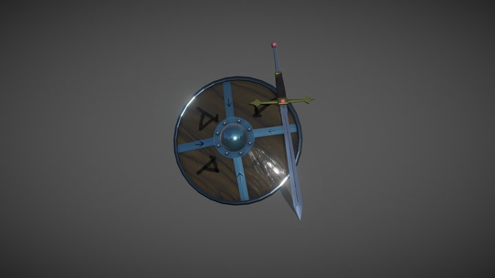 Sword& Shield33 3D Model