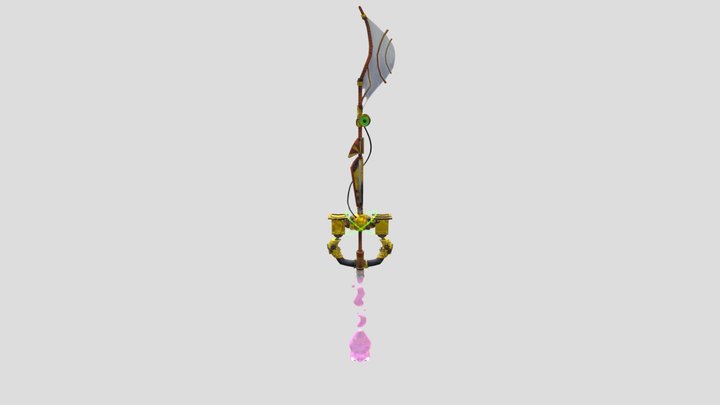 Treasure Planet inspired Keyblade 3D Model