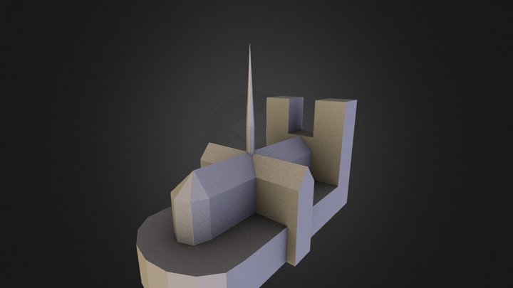 Notredame (lowpoly) 3D Model