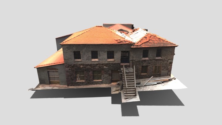 Old tannery building 3D Model