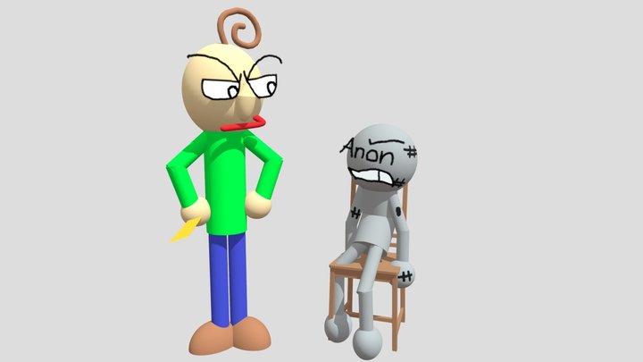 Baldi 3D models - Sketchfab