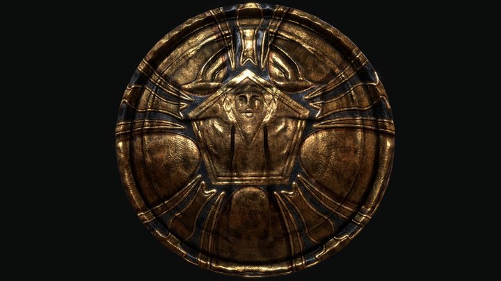 Decorative ritual shield