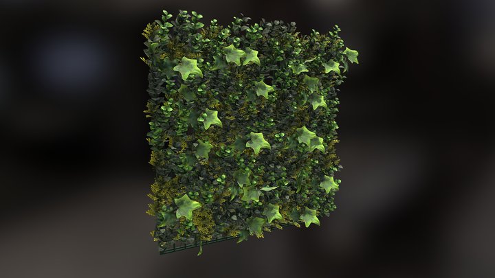 Artifical panel Tropical 3D Model