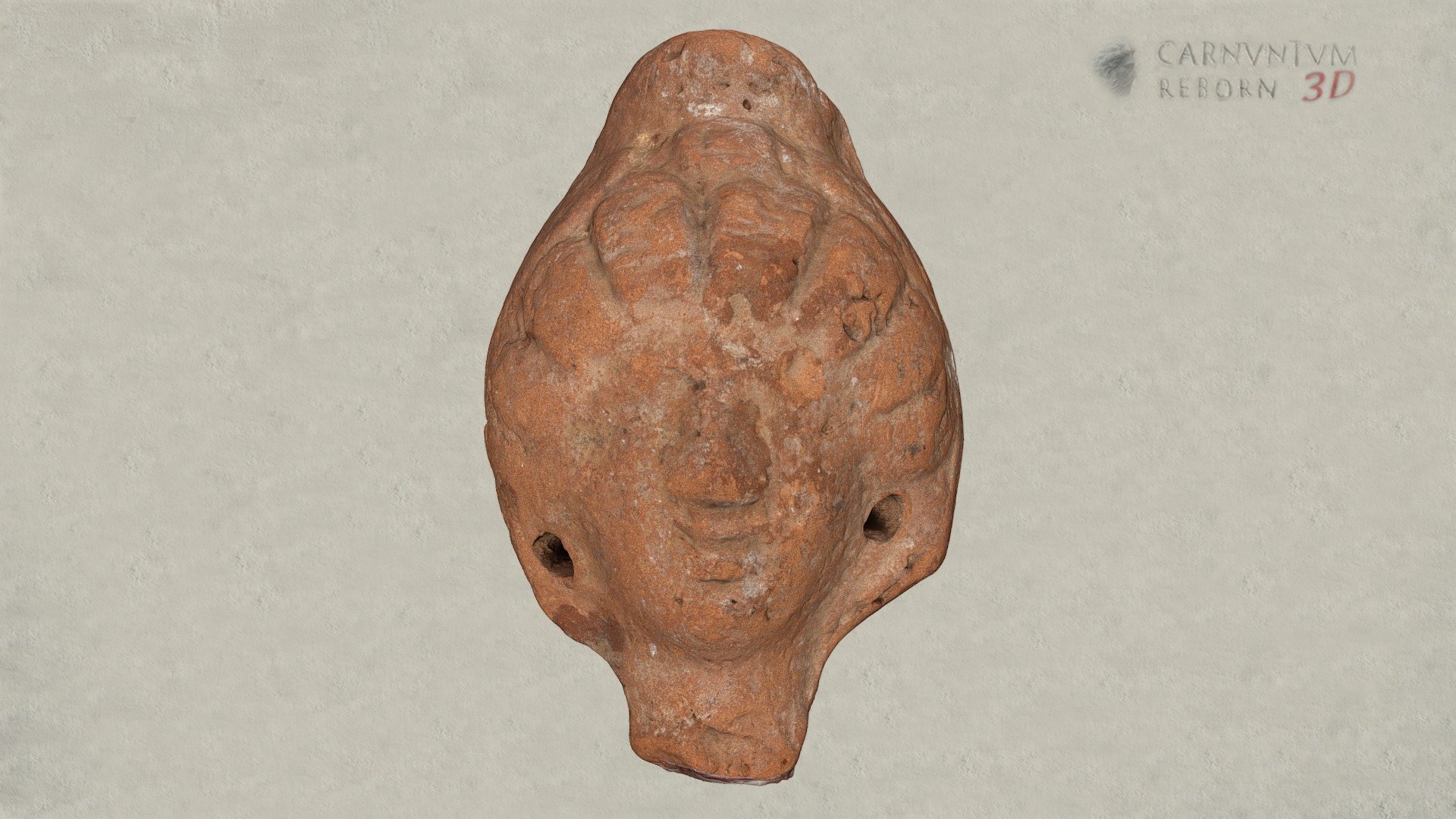 Kopf einer Statuette